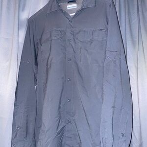 Columbia Charcoal Button-Up Shirt